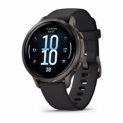 Nutikell Garmin Venu 4, 1,2" AMOLED puuteekraan, 41 mm, Wi‑Fi, GPS, must