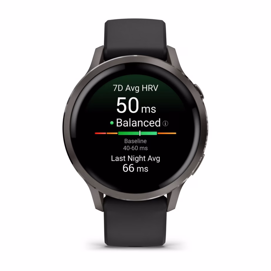 Nutikell Garmin Venu 4, 1,2″ AMOLED puuteekraan, 41 mm, Wi‑Fi, GPS, must - 4
