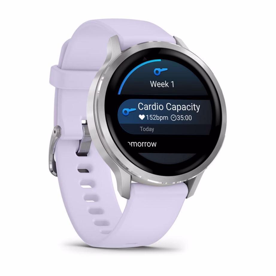 Nutikell Garmin Venu 4, 41 mm, 1,2″ AMOLED puuteekraan, 390 × 390, Wi‑Fi, GPS, hõbedane - 2