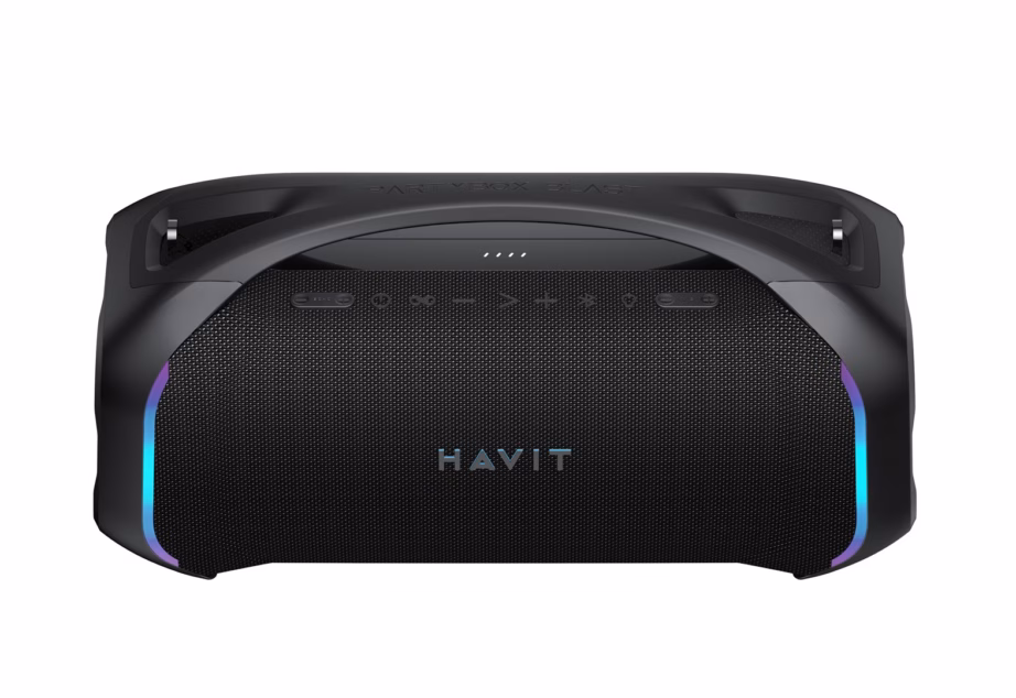 Kaasaskantav Bluetooth-kõlar HAVIT SK910BT, 100 W, IPX6, must - 2