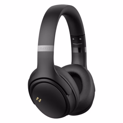 Bluetooth-kõrvaklapid HAVIT H630BT PRO, aktiivne mürasummutus (ANC), must, Bluetooth 5.3