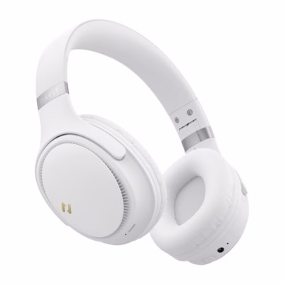 Bluetooth-kõrvaklapid HAVIT H630BT PRO, ANC, Bluetooth 5.3, valge