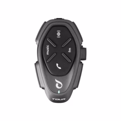Mootorratta intercom INTERPHONE TOUR HD, Bluetooth 4.0, ulatus kuni 1500 m, must