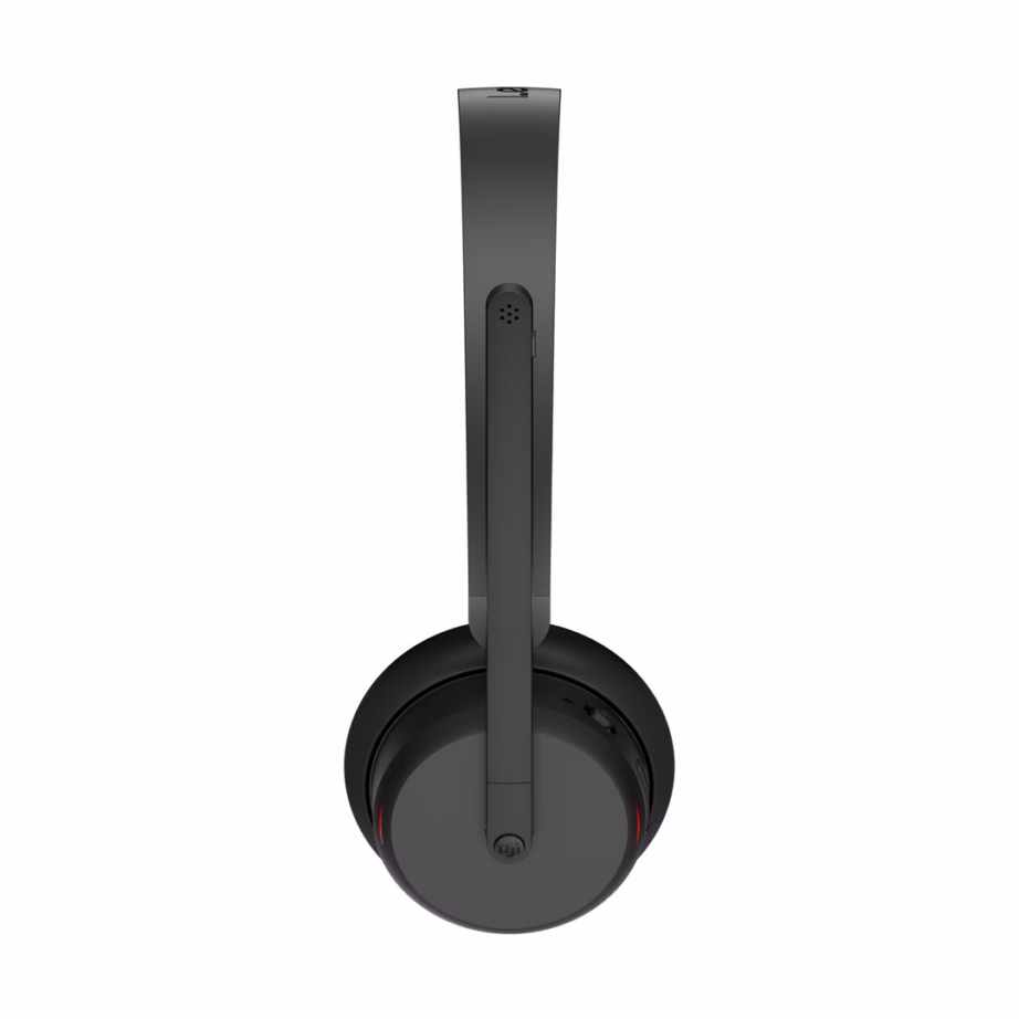 Juhtmevaba peakomplekt Lenovo ANC Headset 6550, USB‑C, Bluetooth 5.3, must - 7