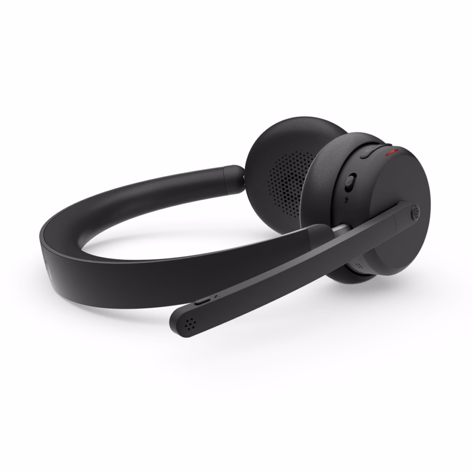 Juhtmevaba peakomplekt Lenovo ANC Headset 6550, USB‑C, Bluetooth 5.3, must - 9