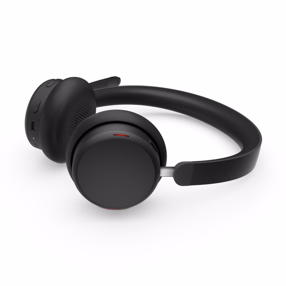 Juhtmevaba peakomplekt Lenovo ANC Headset 6550, USB‑C, Bluetooth 5.3, must - 10