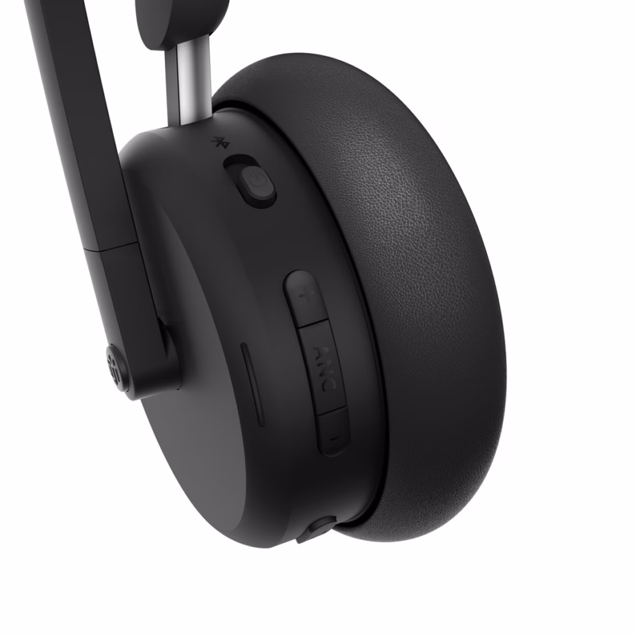Juhtmevaba peakomplekt Lenovo ANC Headset 6550, USB‑C, Bluetooth 5.3, must - 14