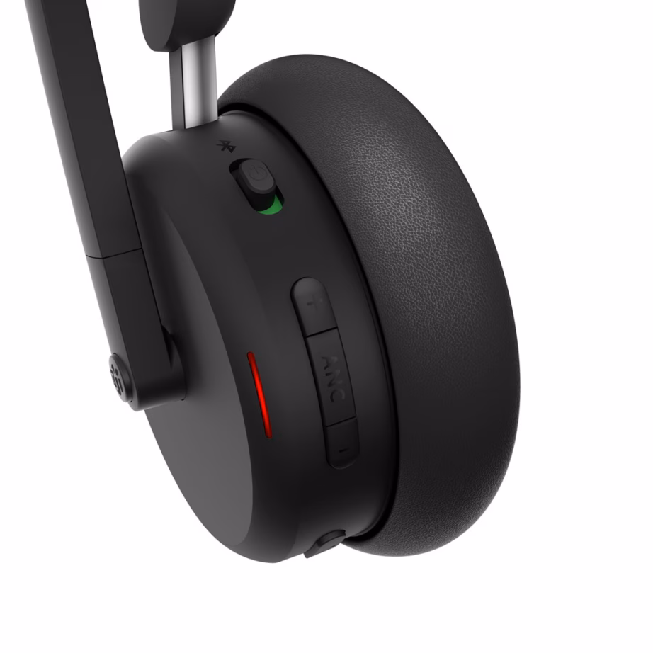 Juhtmevaba peakomplekt Lenovo ANC Headset 6550, USB‑C, Bluetooth 5.3, must - 15
