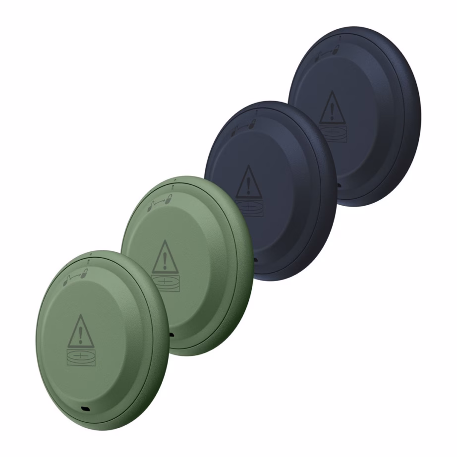 Bluetooth-jälgija Motorola Moto Tag 4 tk komplekt, IP67, kuni 100 m, jadaroheline ja kesköösinine - 2