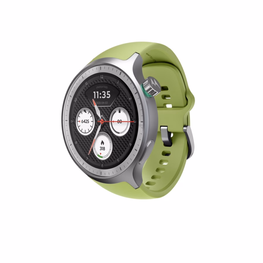 Nutikell Motorola Moto Watch, 1,43″ OLED, 47 mm, GPS, hõbedane - 3
