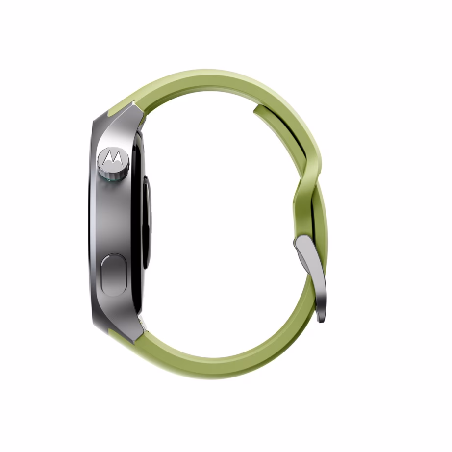 Nutikell Motorola Moto Watch, 1,43″ OLED, 47 mm, GPS, hõbedane - 5