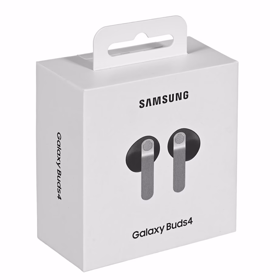 TWS-sisesed kõrvaklapid Samsung Galaxy Buds 4, Bluetooth 6.1, USB‑C, must - 6