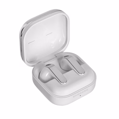 Juhtmevabad kõrvasisesed kõrvaklapid Samsung Galaxy Buds4, Bluetooth 6.1, valge