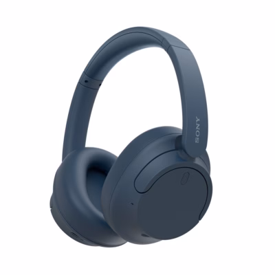 Bluetooth-kõrvaklapid Sony WH-CH720, juhtmega ja juhtmevaba, USB-C, 3,5 mm, sinine