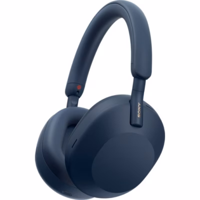 Bluetooth-peakomplekt Sony WH-1000XM5, juhtmega ja juhtmevaba, sinine