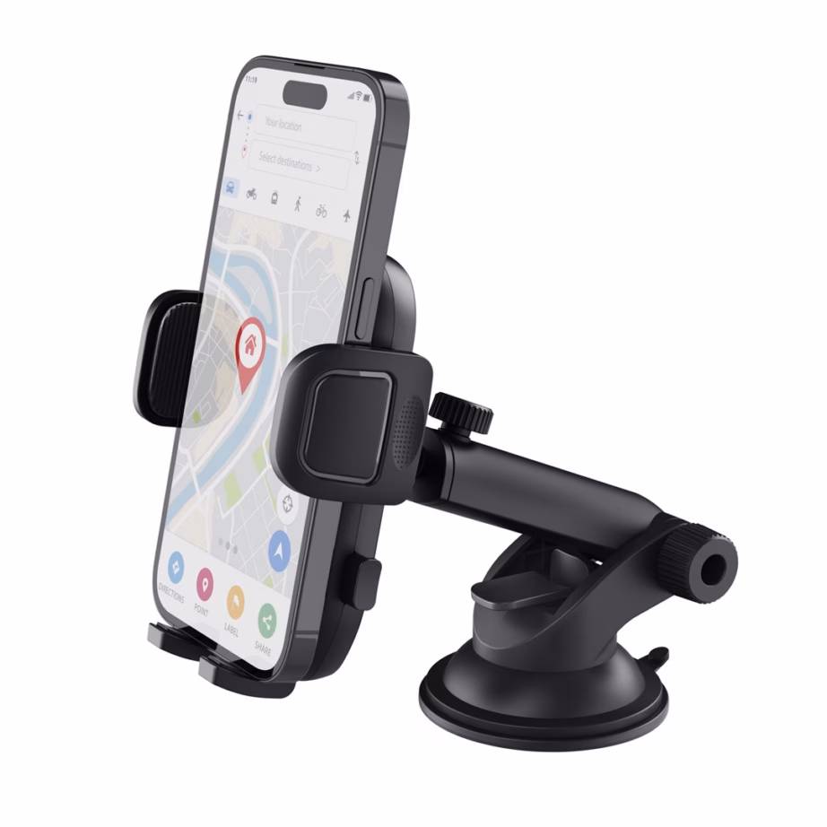 Telefonihoidik autole Trust Runo, iminapaga, 4–7″ ekraanidele, must - 2