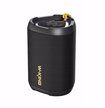 Kaasaskantav Bluetooth-kõlar W-KING D110, 15 W, Bluetooth 5.3, 2900 mAh, must