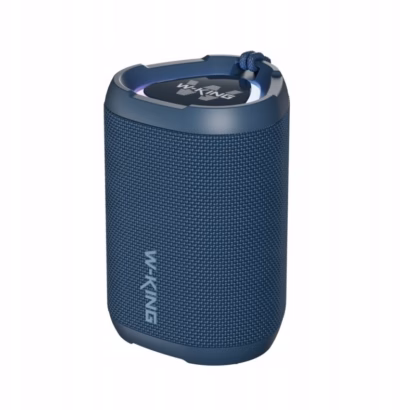 Kaasaskantav Bluetooth-kõlar W-King D110, 15 W, 2900 mAh, sinine