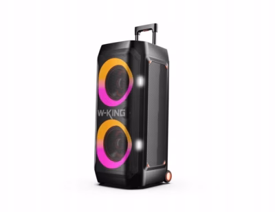 Kaasaskantav stereokõlar W-King T12, Bluetooth, 270 W RMS, RGB-taustvalgustus