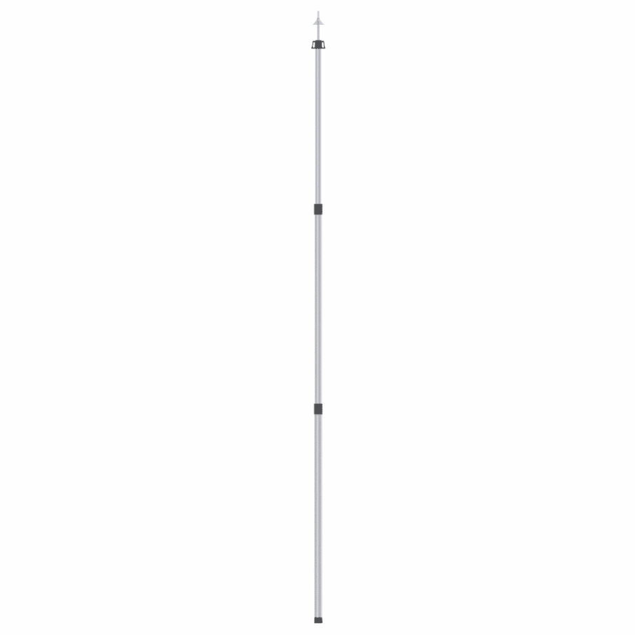 Alumiiniumist teleskoopvai presentkatetele ja telkidele, 102–260 cm - 2