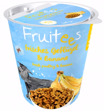 Treeningmaiused Bosch Petfood Fruitees 603500200 koerale ja kassile, kana ja banaan, 200 g
