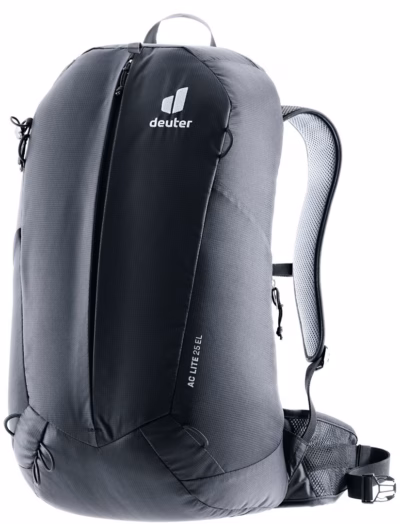 Matkaseljakott Deuter AC Lite 25 EL, 25 l, must (EL 185–205 cm)
