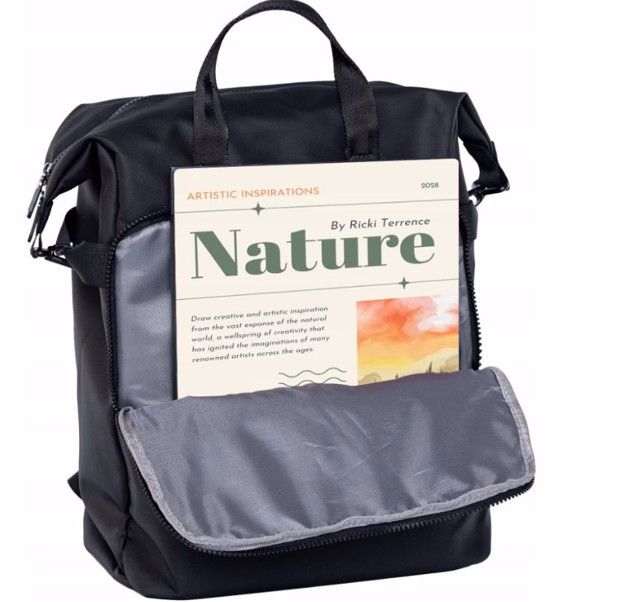 Kabiiniseljakott N’OVEEN CTB300, 32 l, must, 40 × 50 × 16 cm - 7