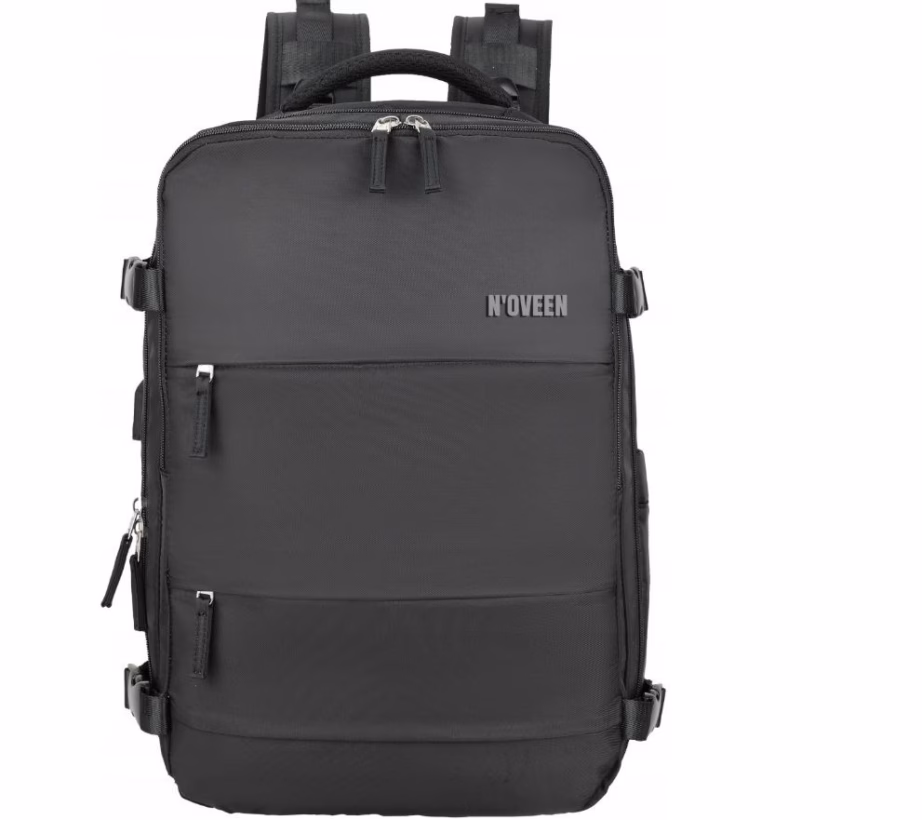 Käsipagasi seljakott N’OVEEN CTB400, 25 l, 40 × 25 × 20 cm, must - 2