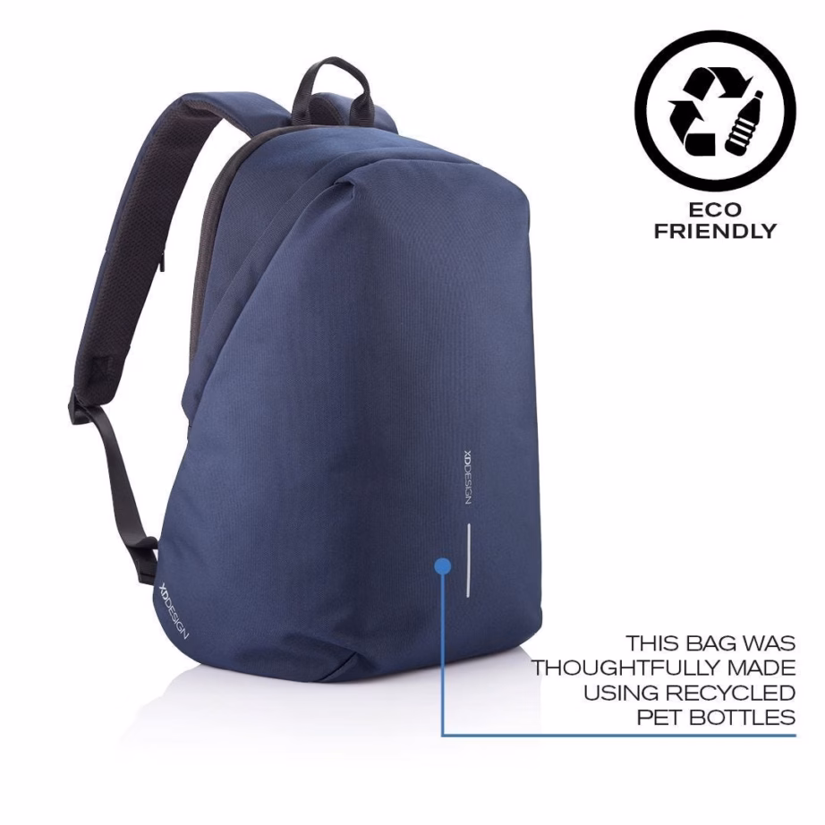 Vargusevastane seljakott XD DESIGN Bobby Soft navy P705.795, 16 l, 15,6″ - 7