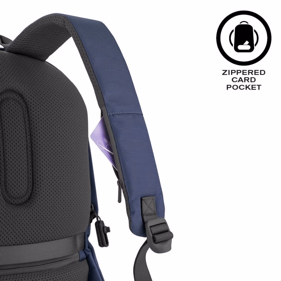 Vargusevastane seljakott XD DESIGN Bobby Soft navy P705.795, 16 l, 15,6″ - 13