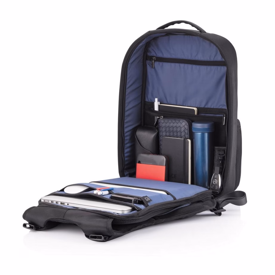 Vargusevastane seljakott XD DESIGN Bobby Flex Gym Bag P705.801, 16–24 l, must - 9