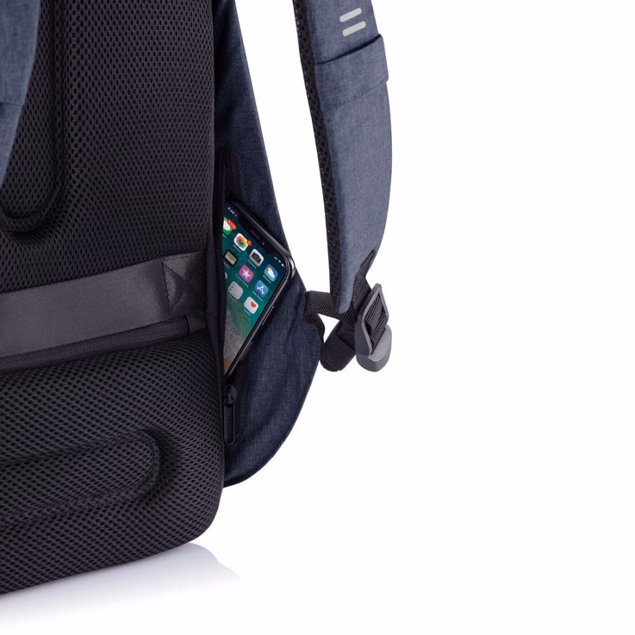 Vargusvastane seljakott XD DESIGN Bobby Hero XL P705.715, tumesinine, 21,5 l, USB, RFID - 15