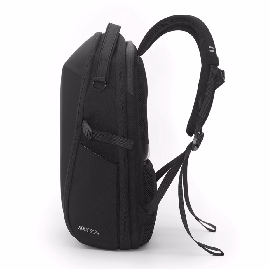 Seljakott XD DESIGN Bizz Backpack P705.931, 25 l, kuni 16″ sülearvutile, must - 2