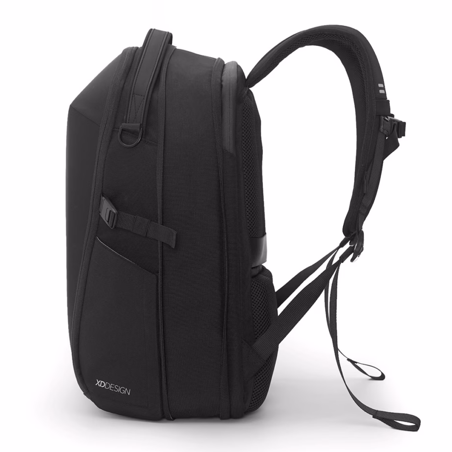 Seljakott XD DESIGN Bizz Backpack P705.931, 25 l, kuni 16″ sülearvutile, must - 6