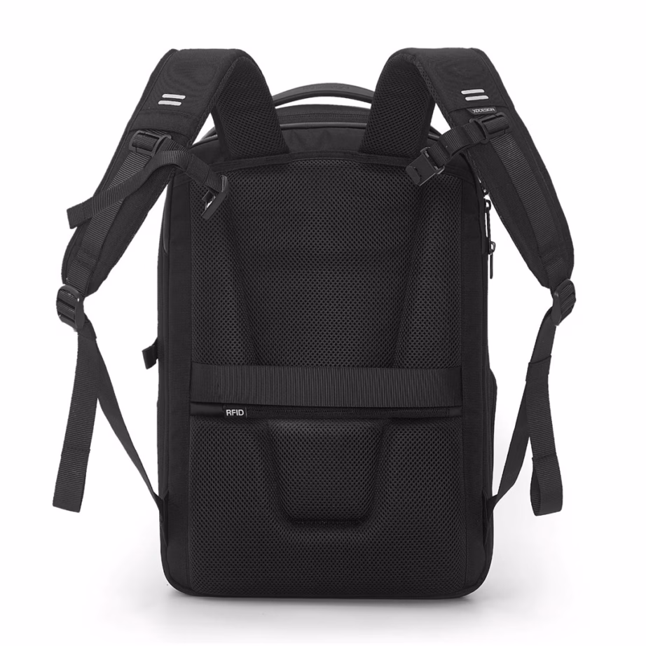 Seljakott XD DESIGN Bizz Backpack P705.931, 25 l, kuni 16″ sülearvutile, must - 7