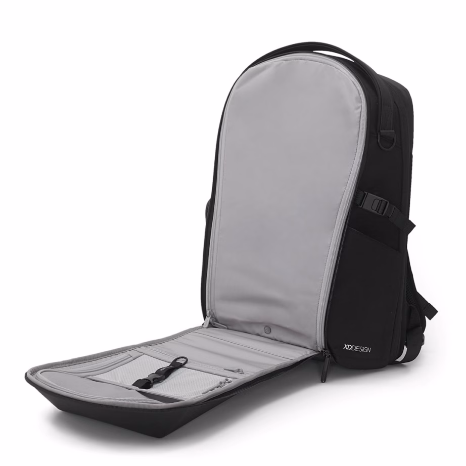 Seljakott XD DESIGN Bizz Backpack P705.931, 25 l, kuni 16″ sülearvutile, must - 8