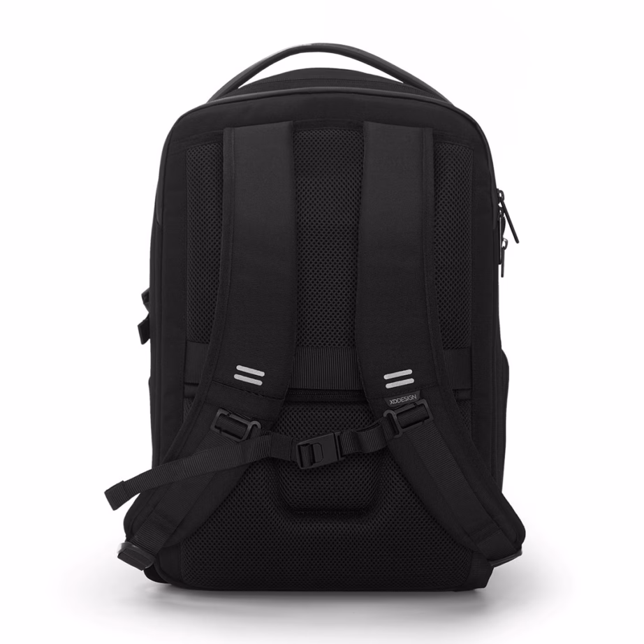 Seljakott XD DESIGN Bizz Backpack P705.931, 25 l, kuni 16″ sülearvutile, must - 11
