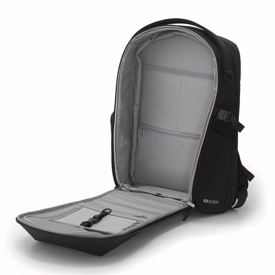 Seljakott XD DESIGN Bizz Backpack P705.931, 25 l, kuni 16″ sülearvutile, must - 17