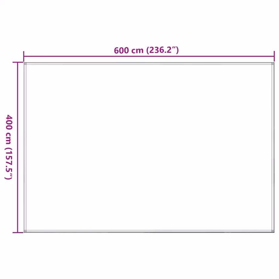 Telgimatt 400 x 600 cm, beež, ilmastikukindel HDPE, aasadega - 7