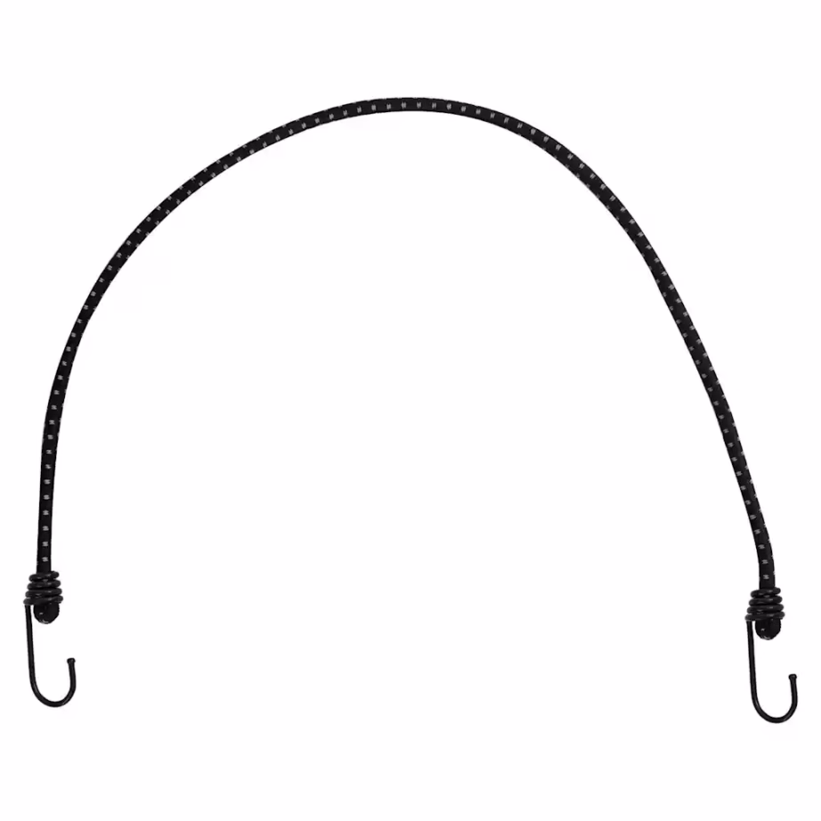 Helkurribadega bungee-nöör konksudega, 50 tk, 88 cm, kandevõime 50 kg - 2