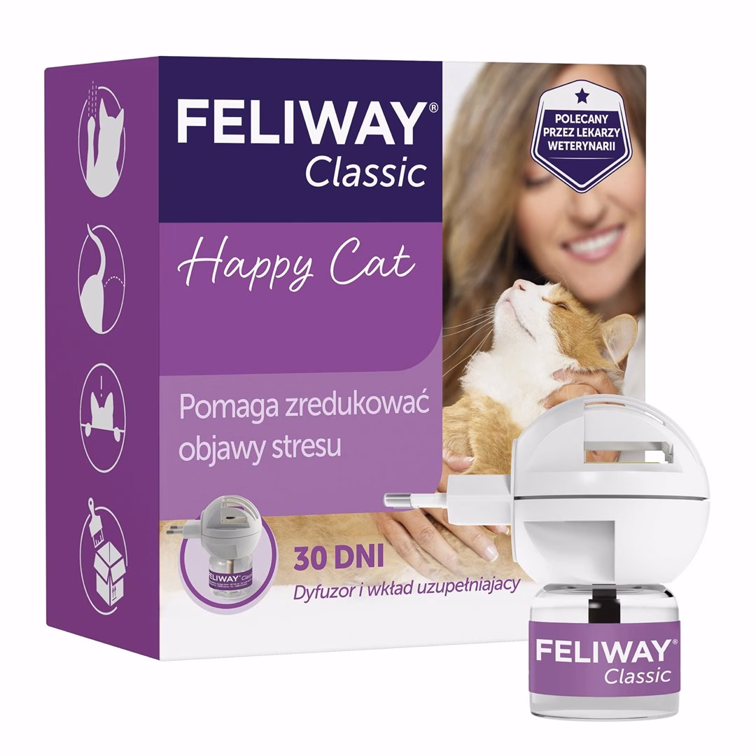 Kasside stressi ja käitumisprobleeme leevendav feromoondifuuser Ceva FELIWAY Classic, 48 ml