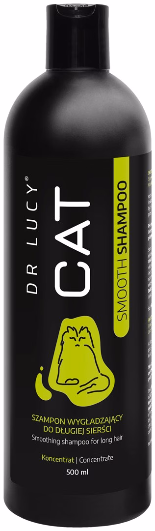 Kassi siluv šampoon Dr Lucy, kontsentraat 500 ml, pika karvaga kassidele