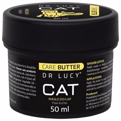 Karvahoolduskreem kassile Dr Lucy Cat Care Butter, 50 ml