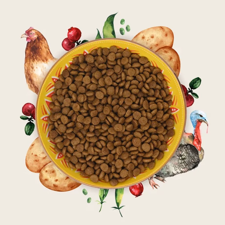 Kasside kuivtoit Eden Turkey & Chicken, teraviljavaba, täiskasvanud kassidele, 1,5 kg - 2