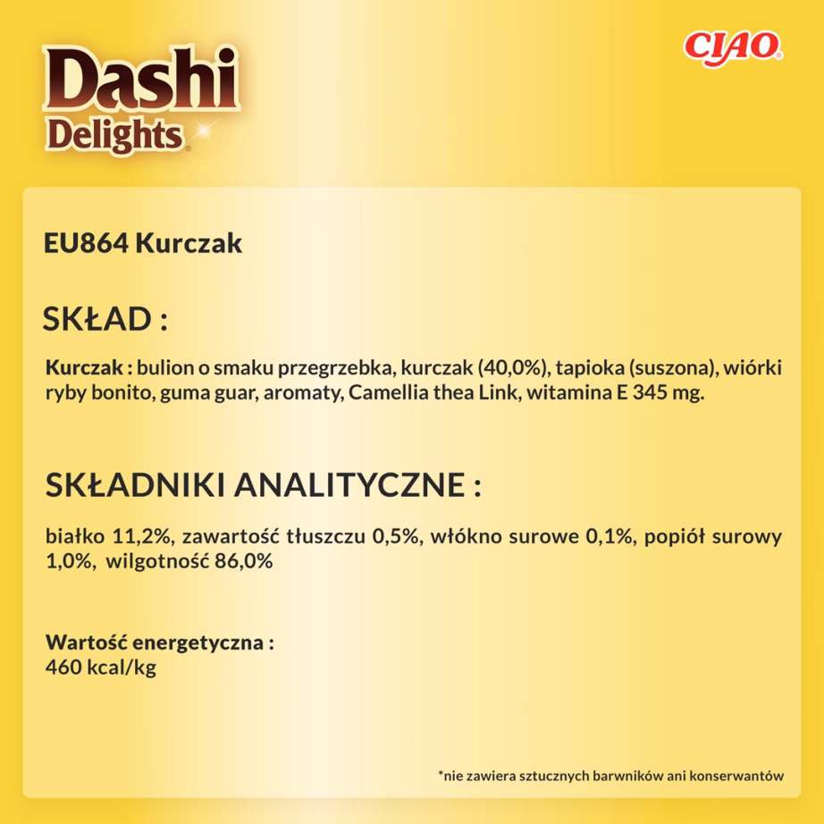 Kassimaius INABA Dashi Delights kana puljongis, 70 g - 8