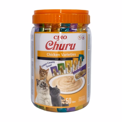 Kassi maius INABA Churu Varieties Chicken, kana, pasta, 50 × 14 g