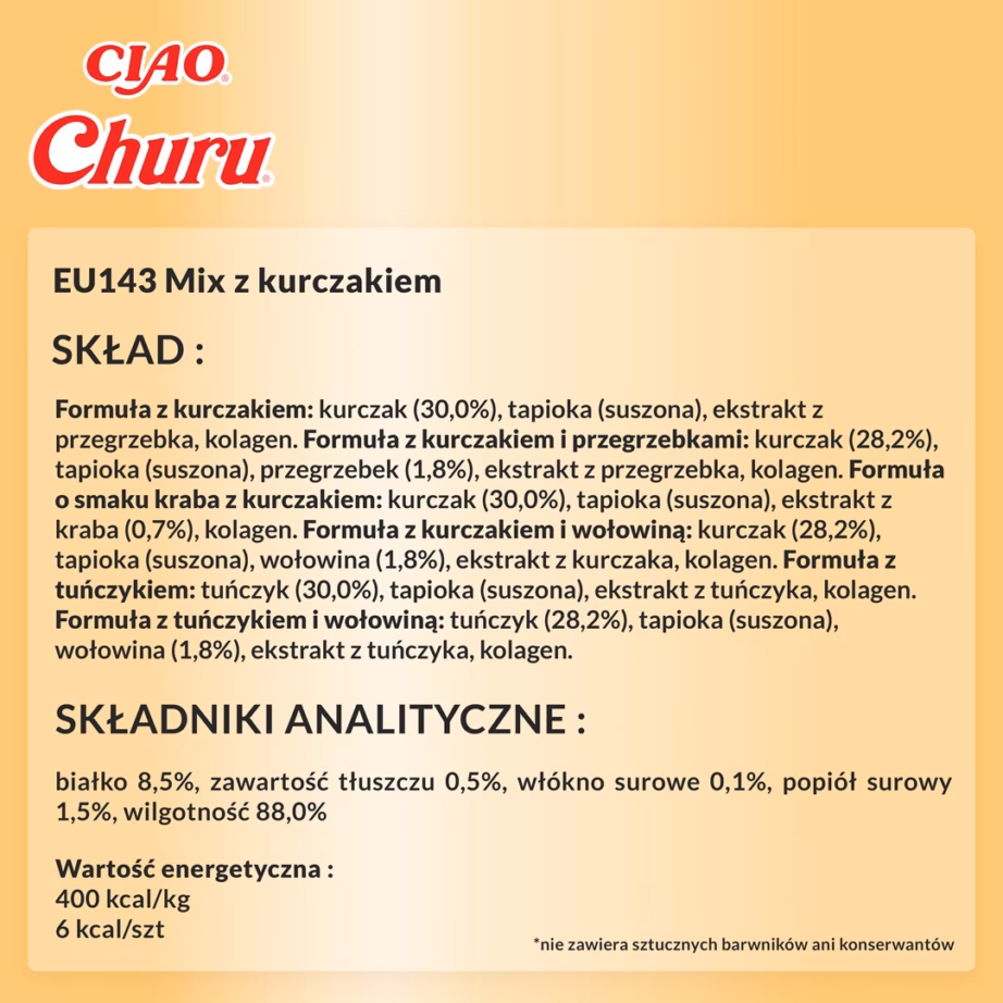 Kassi maius INABA Churu Variety Box Chicken, pastataoline maius, 40 × 14 g - 4