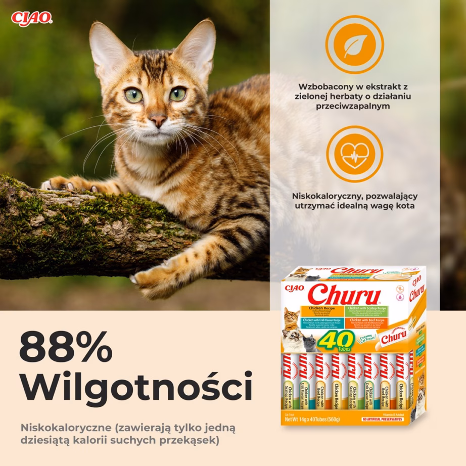 Kassi maius INABA Churu Variety Box Chicken, pastataoline maius, 40 × 14 g - 5