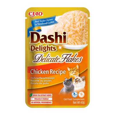 Kassimaius INABA Dashi Delights Delicate Flakes Chicken, 40 g