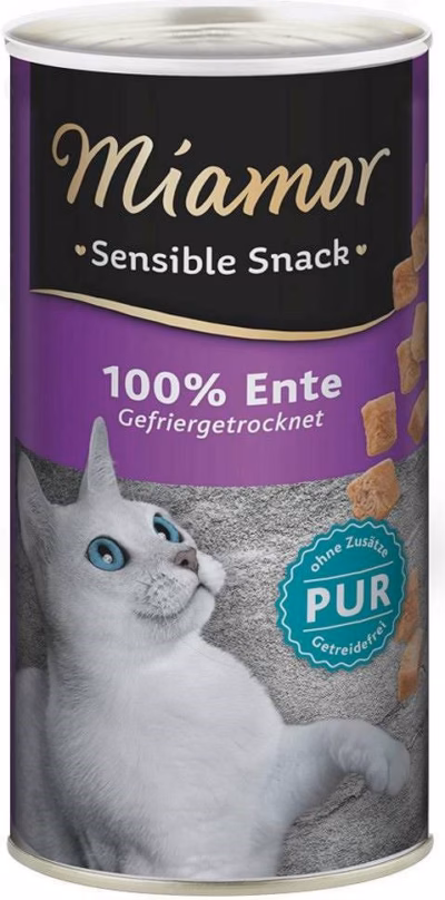 Kassimaitse Miamor MIAMOR Sensible Snack Duck, 30 g (täiskasvanud kassidele)